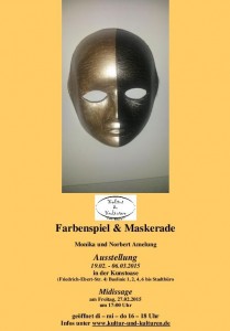 Poster-Masken-Ausstellung