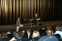 Hörbuch- und Synchronsprecher Andreas Fröhlich am 24.01.2008 im Cineplex Marburg